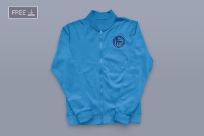 Track Jacket Mockup Free PSD