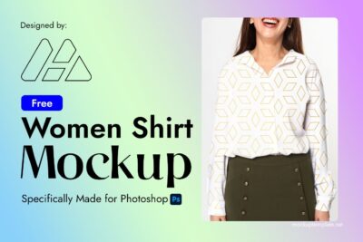 Women Shirt Mockup