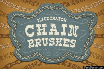 chain brush illustrator