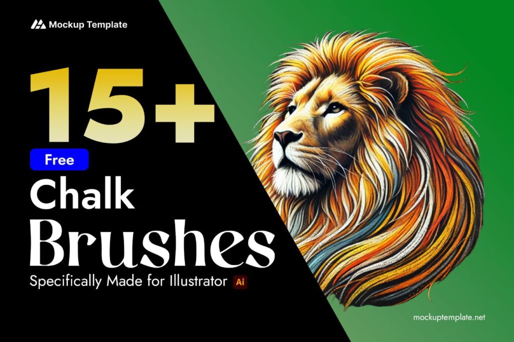 chalk brush illustrator