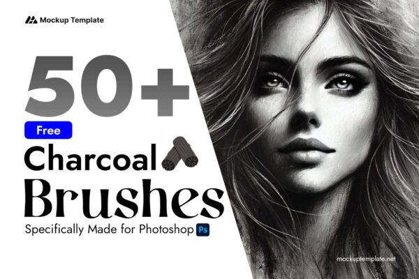 charcoal brush photoshop