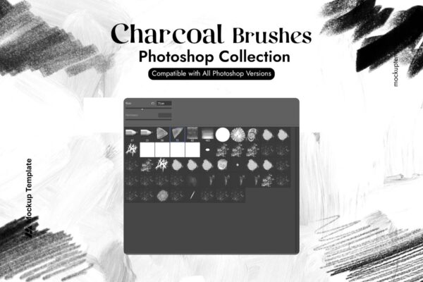 charcoal brush photoshop free download