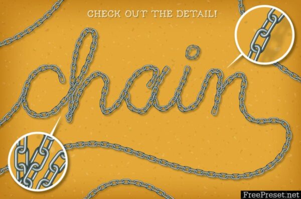 10+ Chain Brush Illustrator (FREE) - Image 3