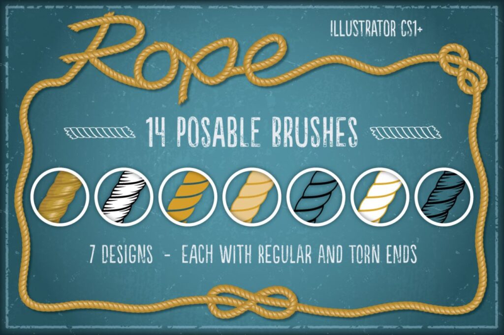 free rope brush illustrator