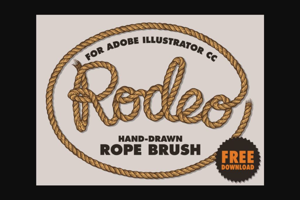 rope brush illustrator