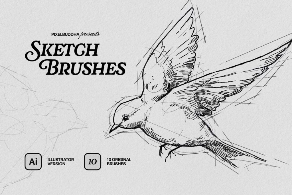 sketch brush illustrator