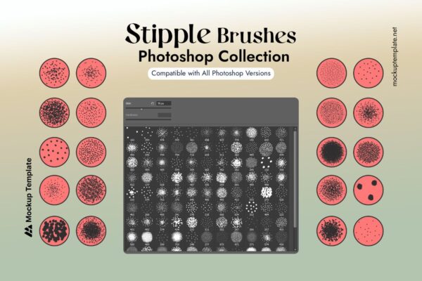 stipple brush photoshop free download