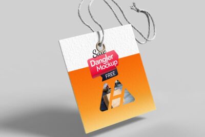 Advertising Dangler Mockup