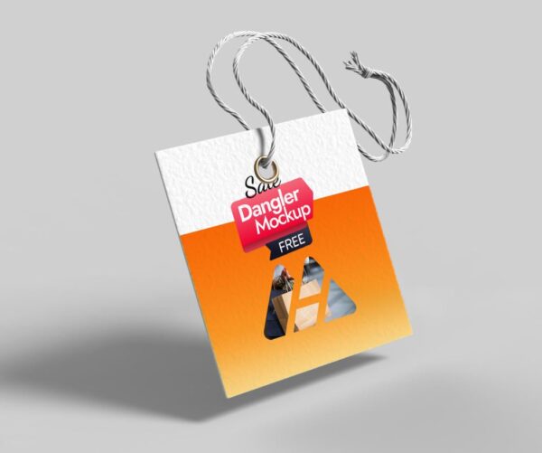 Advertising Dangler Mockup