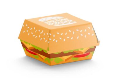 Burger Box Mockup