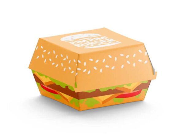 Burger Box Mockup