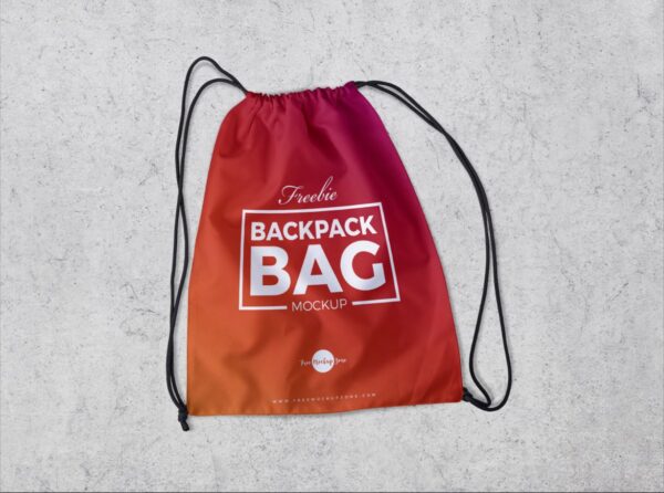 Free Backpack Bag Mockup PSD