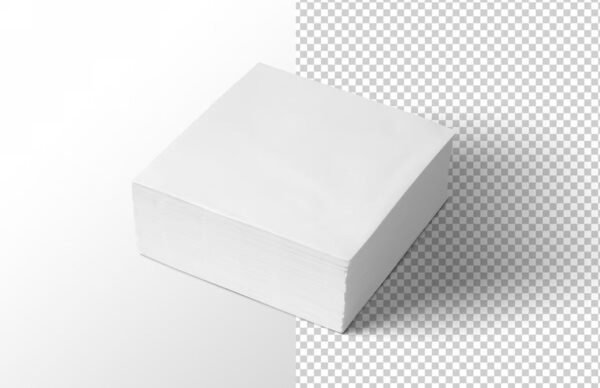 Free Paper Napkins Mockup 4