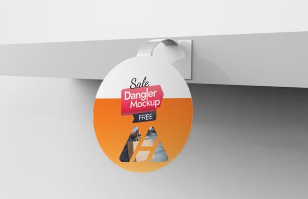 Hanging Dangler Mockup