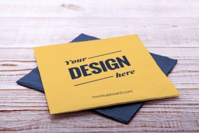 Napkin Free MockUp