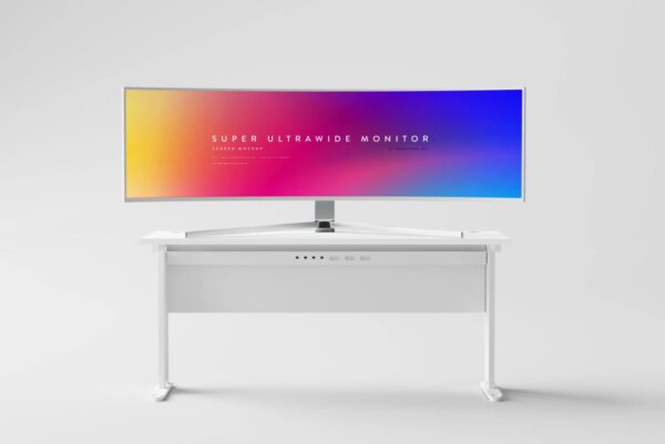 Super Ultrawide Monitor Mockup 2