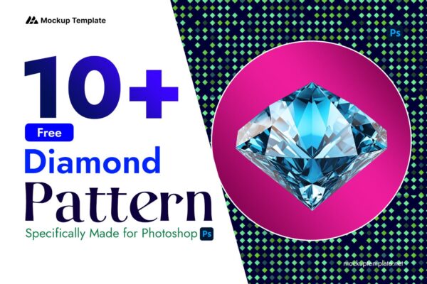 diamond pattern for photoshop