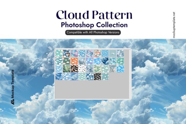 35+ Cloud Pattern for Photoshop (FREE) - Image 2