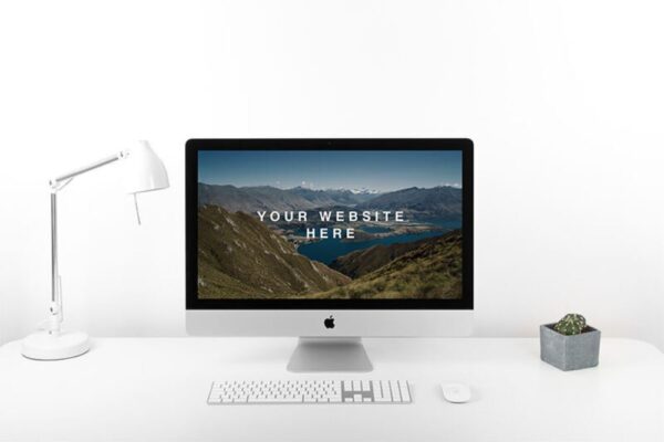 iMac PSD Mockup