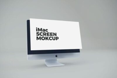 iMac Screen Mockup