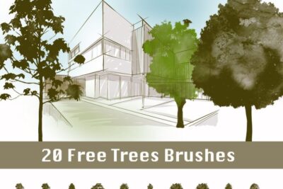 20 Free Tree Brushes