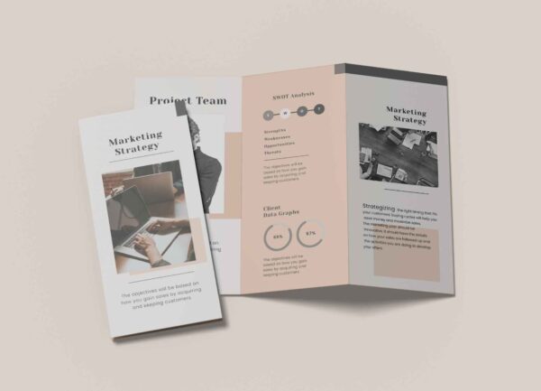 A4 Leaflet Mockup