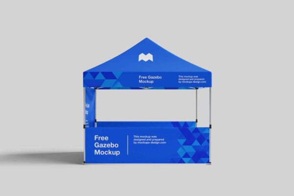 Free Gazebo Mockup in PSD 3