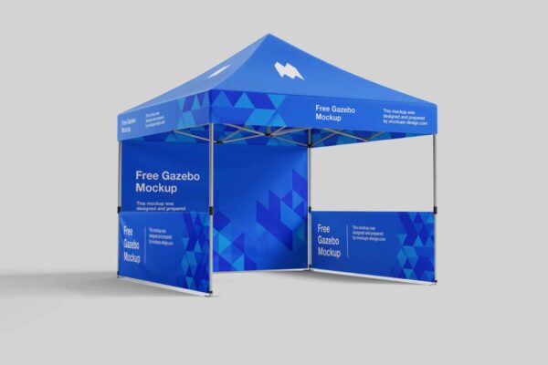 Free Gazebo Mockup in PSD 4