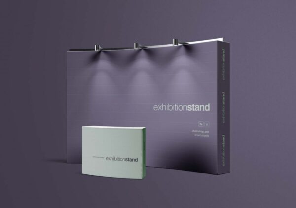 Free Simple Exhibition Stand Mockup - Image 3