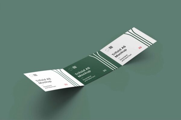 Landscape Leaflet Mockup