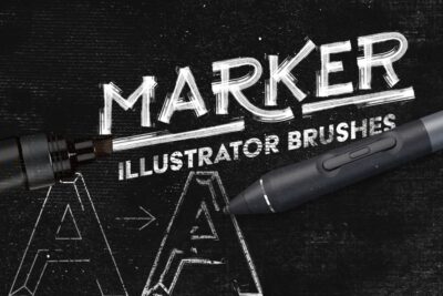 Marker Illustrator Brushes