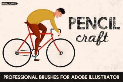 Pencil Brushes for Adobe Illustrator