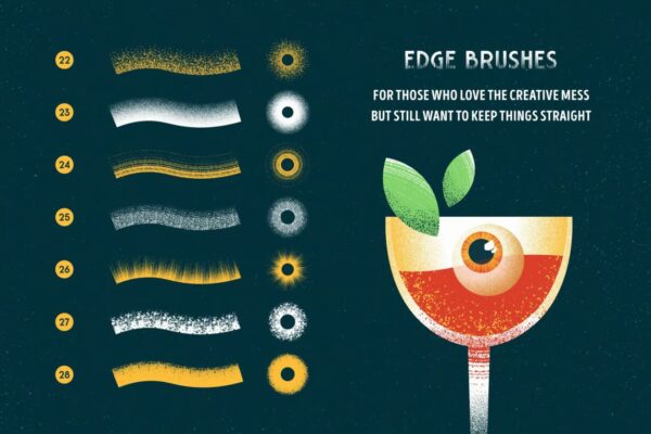 Shade Brushes for Illustrator 3