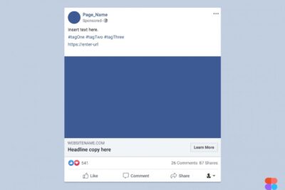 Facebook Advertisement Post Mockup