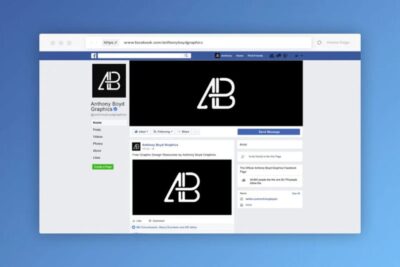 Facebook Page Mockup Template