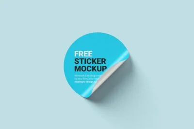 Peeling-Sticker-Mockup