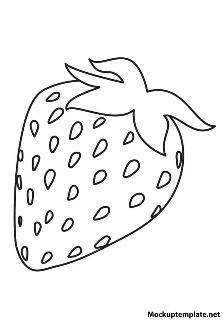 printable-big-strawberry-outline-template
