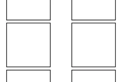3 Inch Blank Square Template Printable