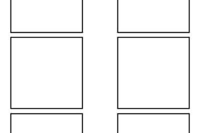 3 Inch Blank Square Template Printable