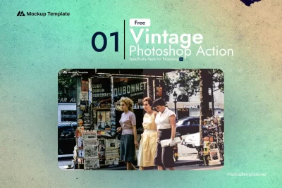 Free Vintage Photoshop Filters