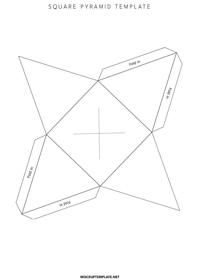Square Pyramid Template