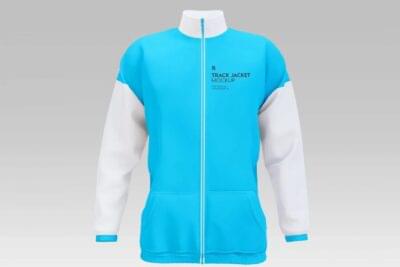 Free Men ‘s Track Jacket PSD Mockup
