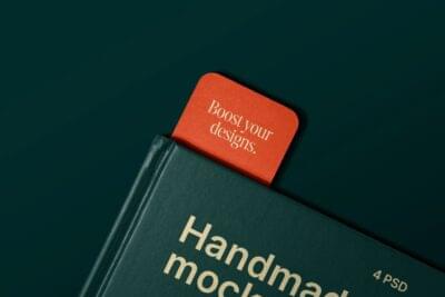 Paper Bookmark Mockups