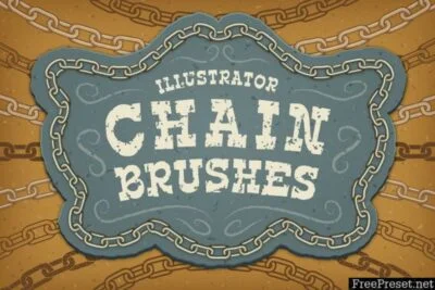 chain brush illustrator