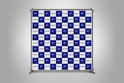 Free 3D Backdrop Mockup