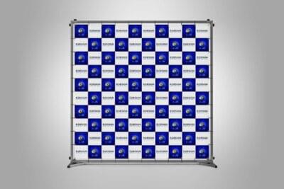 Free 3D Backdrop Mockup