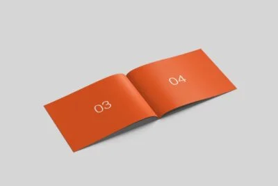 Horizontal Leaflet Mockup